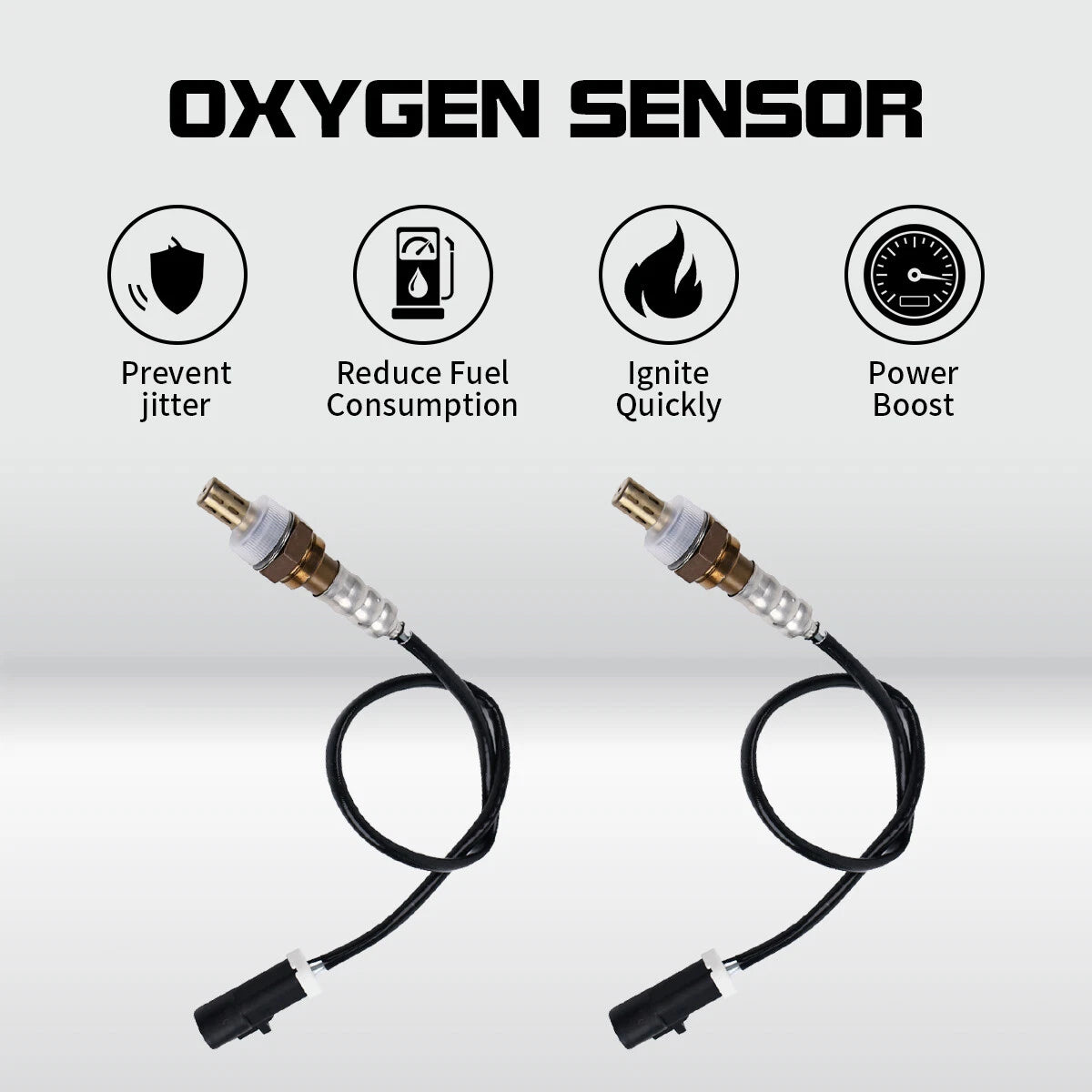 2X Oxygen Sensor for Ford F-150 Mustang V6 V8 (2000–2002) 234-4045
