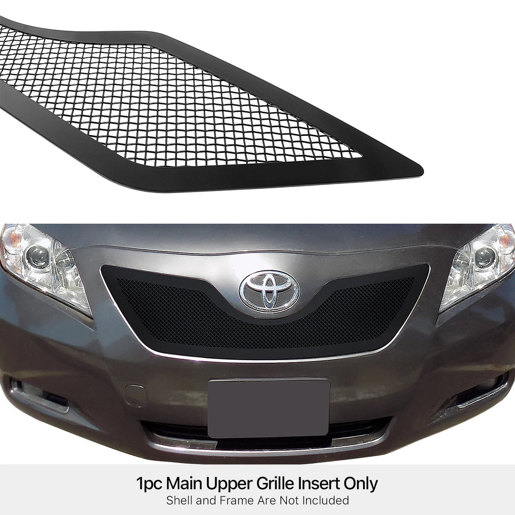 Black Stainless Steel Mesh Grille for Toyota Camry (2007-2009)