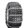 Set of 2 Snow Blower Tire Chains for 400/480X8, 4.00/4.80-8 Tires