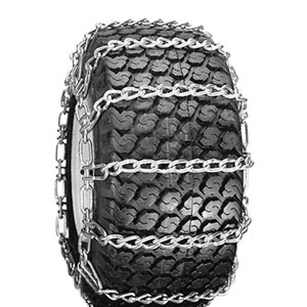 Set of 2 Snow Blower Tire Chains for 400/480X8, 4.00/4.80-8 Tires