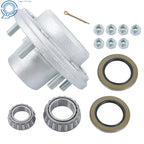 Galvanized Hub with 25580 Bearings for 6000Lb Boat Trailer (Year Range)