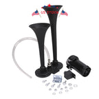 Dual Trumpet Air Horn System for Car/Truck (12V)