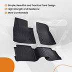 All-Weather Floor Mats for Mazda 6 (2014–2017) TPE Rubber Anti-Slip