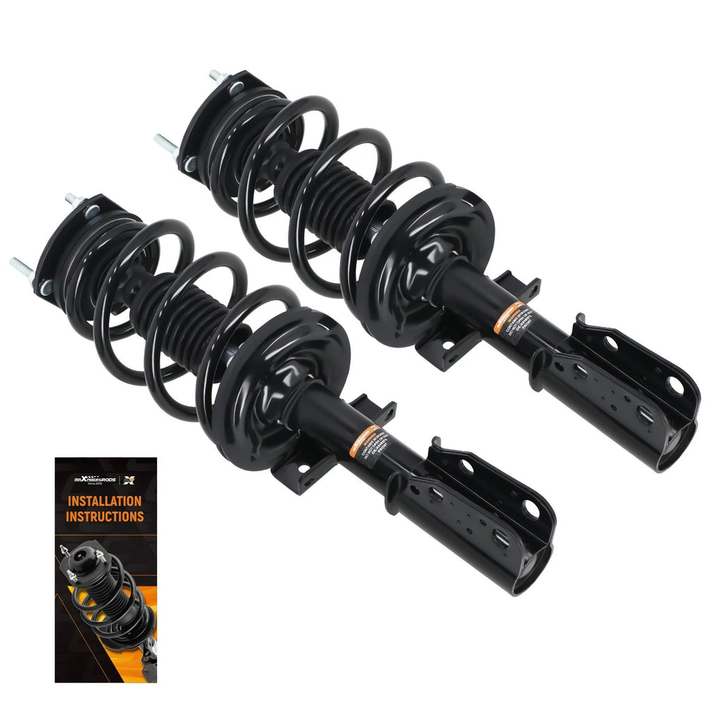 Set of 2 Complete Front Struts Shocks for Buick Enclave, Chevy Traverse, GMC Acadia (2008–2017)