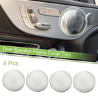 Set of 4 Speaker Frame Cover Trim for Mercedes Benz C300 C250 (2015–2019)