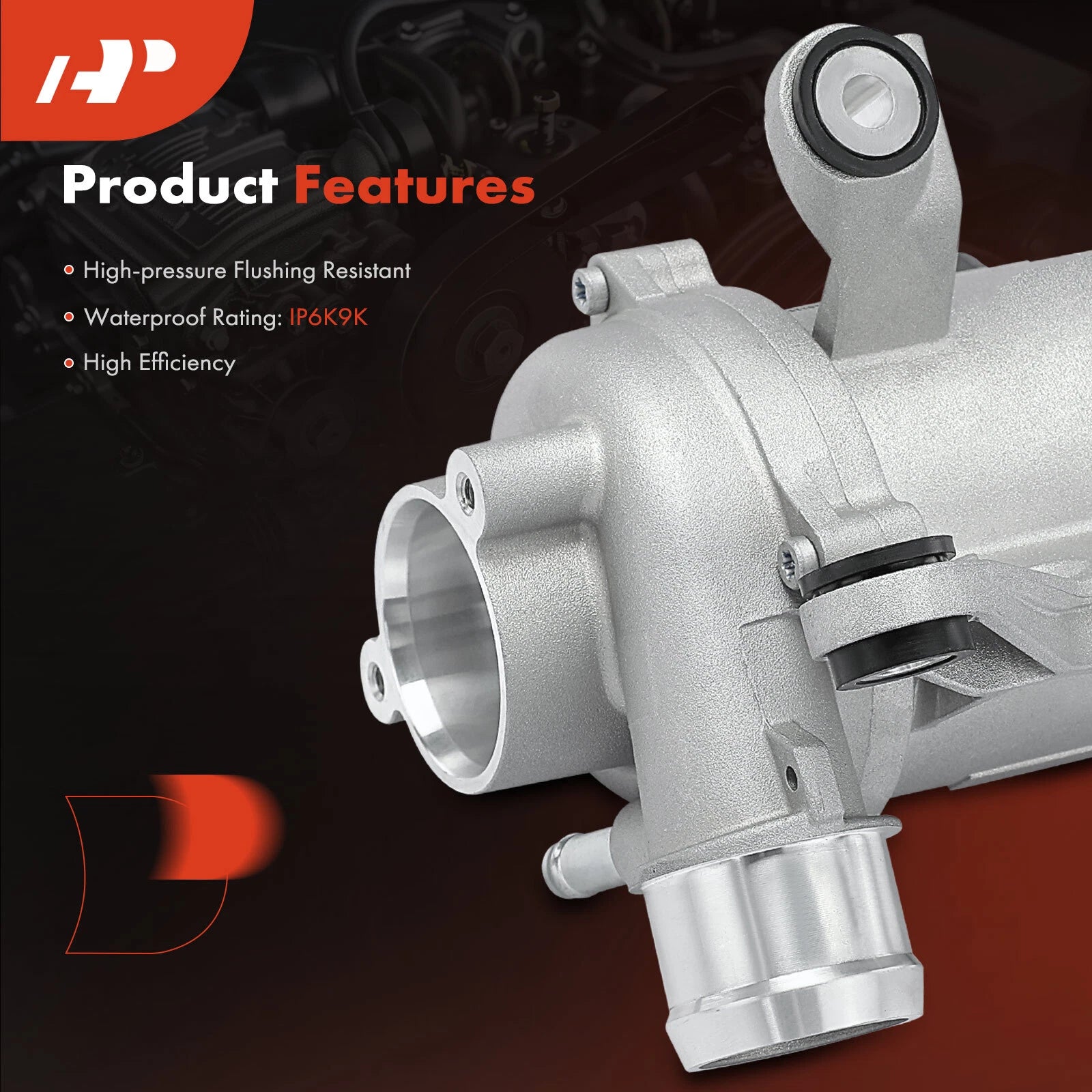 Electric Water Pump for Mercedes-Benz C300 E300 GLC300 (2015–2019)