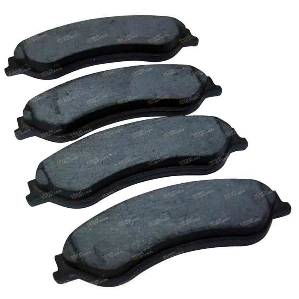 Front Drilled Slotted Disc Rotors & Brake Pads Falcon AU 2 AU 3(2000-2002)