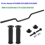 Heavy Duty Handlebar & Grips w/ Bar End for Honda ATC250R (1983–1986)