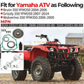 Starter Clutch Kit with Flywheel Puller & Gasket for Yamaha Bruin 350 (2004–2006)