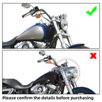 Matte Black Headlight Fairing Cover & 15" Smoke Windshield for Harley Dyna