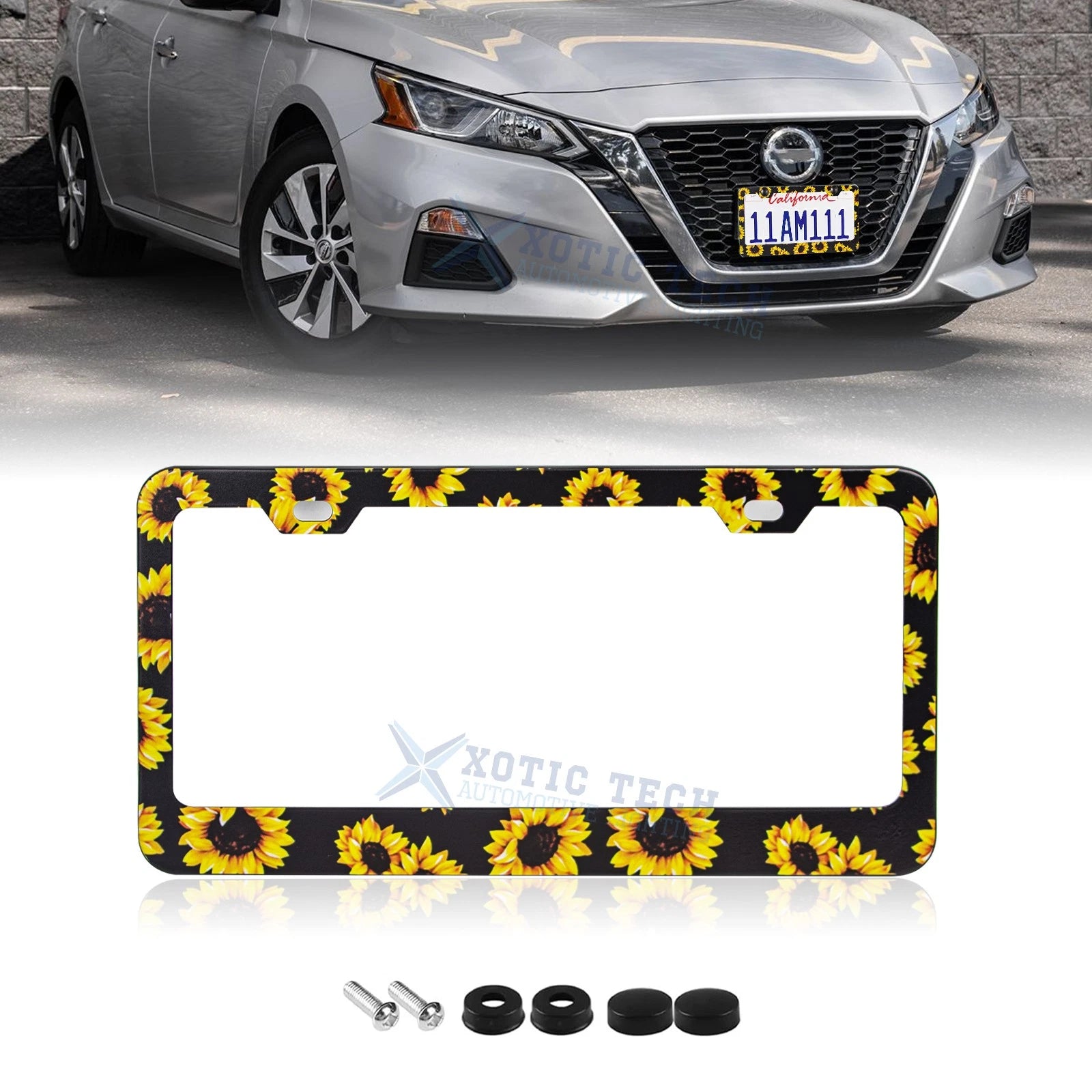 Universal License Plate Frame for Stainless Steel for Universal (—)