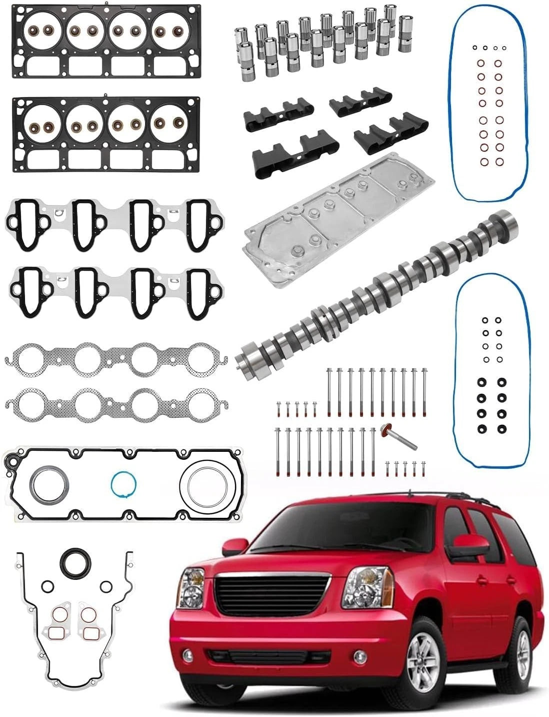 Cam Lifter Head Gasket Kit for Chevrolet GMC Isuzu Saab Buick (5.3L)