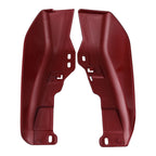 Mid-Frame Air Deflectors for Harley Touring Street Glide (2009–2024) Wicked Red