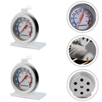 Set of 2 Oven Thermometers for Accurate Baking and Roasting