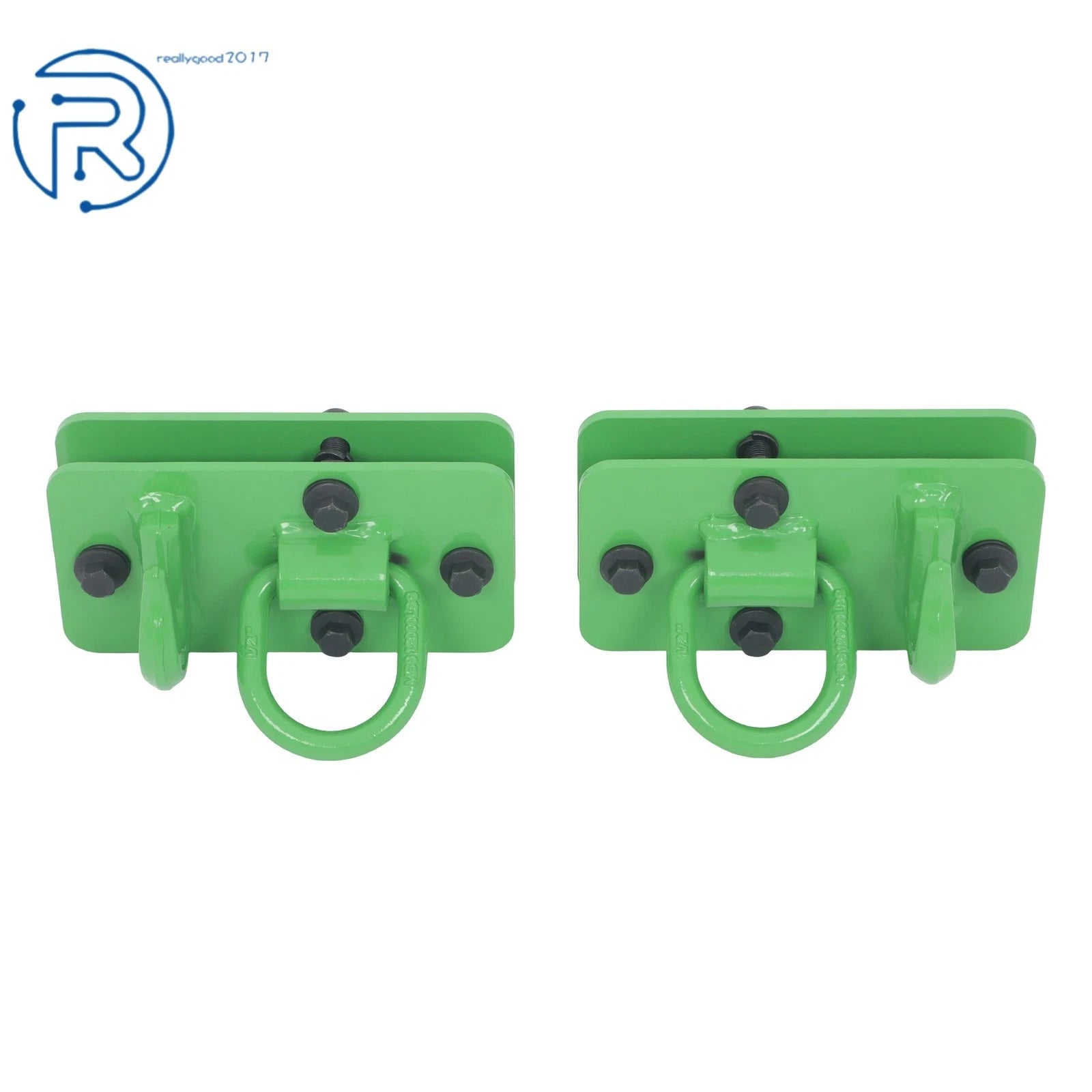 2X 3/8" Grade 70 Forged Steel Tractor Bucket Hooks Grab Hooks