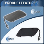 Front Bumper Tow Hook Cap for Mercedes-Benz B-Class (A1698851522) Mountain Gray
