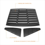 Lift-Off Rear & Quarter Side Window Louvers for Ford Mustang Coupe (2005–2014)