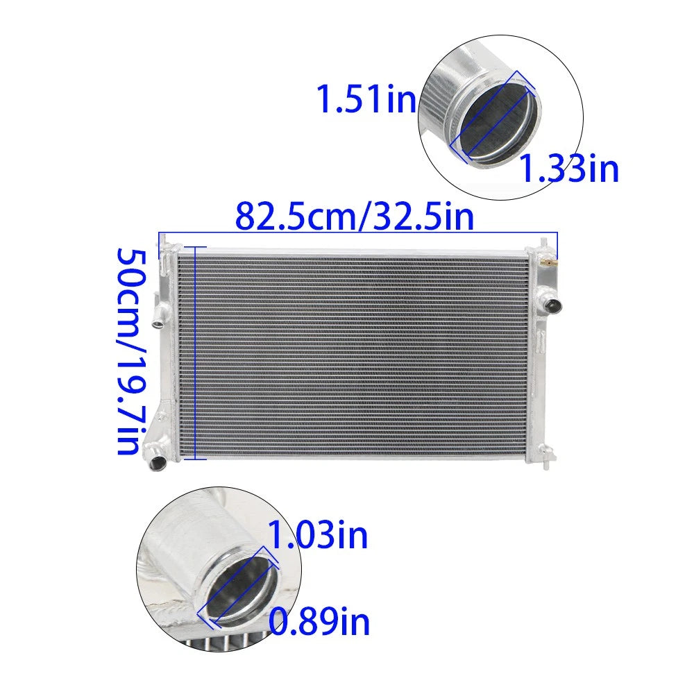 Aluminum Radiator for Ford Explorer 2011–2019, Lincoln MKT 2010–2018