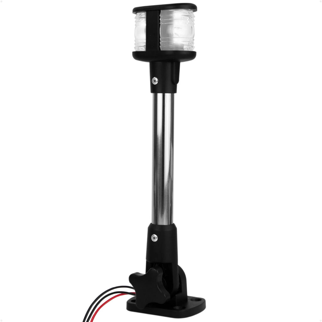 Stern Light Anchor Light for Boat 10.5" Fold Down Masthead All Round