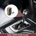 1Pc Gear Shift Knob Cover for Toyota Corolla (2014–2018) Beige Faux Leather