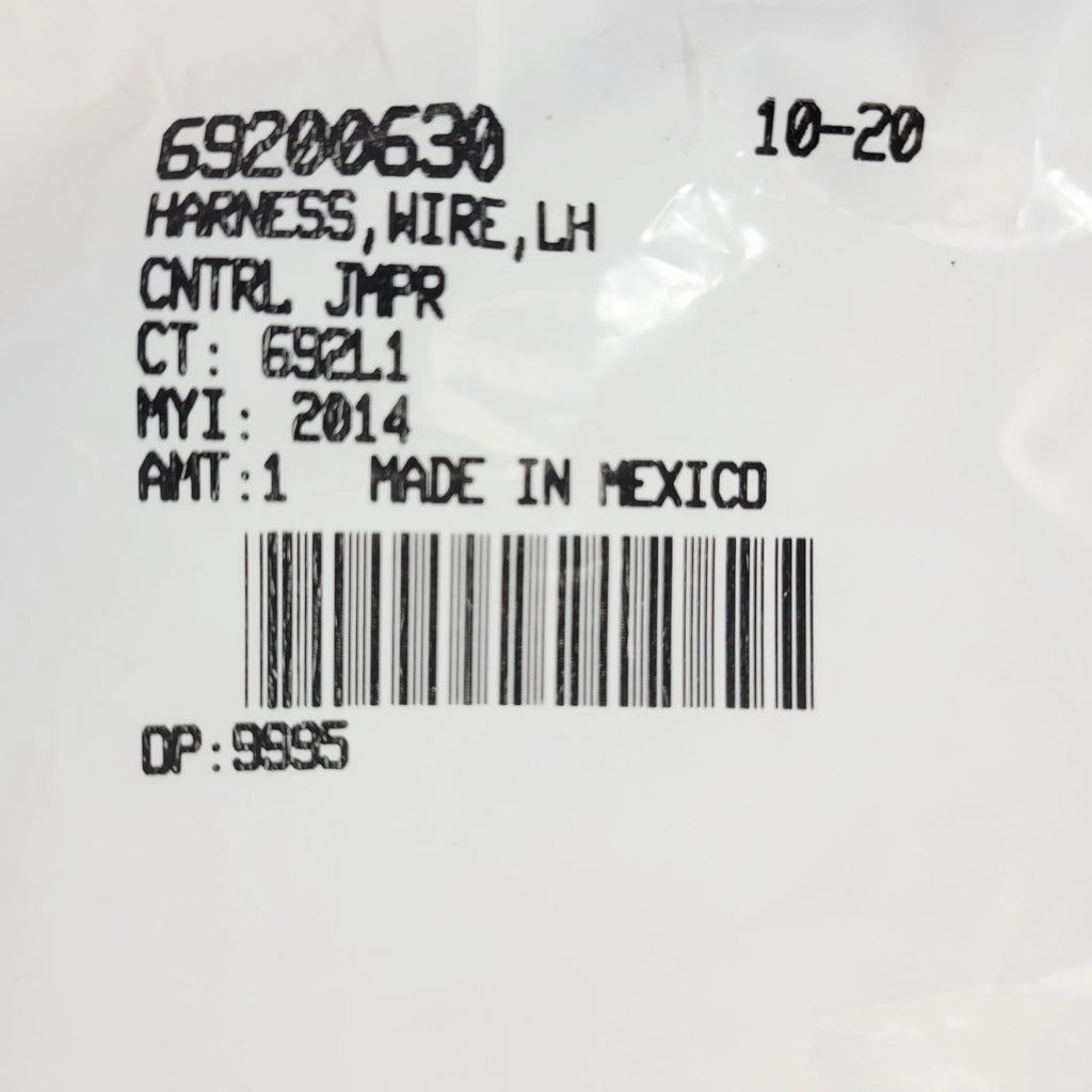 Control Jumper Wire Harness for Harley-Davidson Touring (2014–2020) 69200630