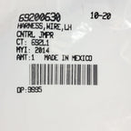 Control Jumper Wire Harness for Harley-Davidson Touring (2014–2020) 69200630