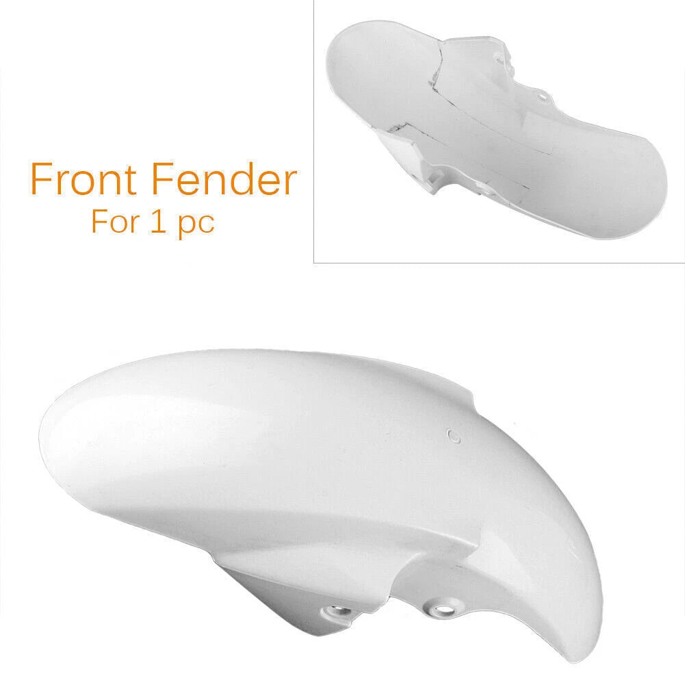 Front Fender Fairing Mudguard for Yamaha YZF R6 (2003–2004) Unpainted White