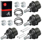 Set of 4 Front Upper Lower A-Arm Ball Joints for Suzuki King Quad 450 500 700 750