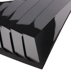 Quarter Panel Louvers for Infiniti Q50 (2014-2024) Gloss Black Painted
