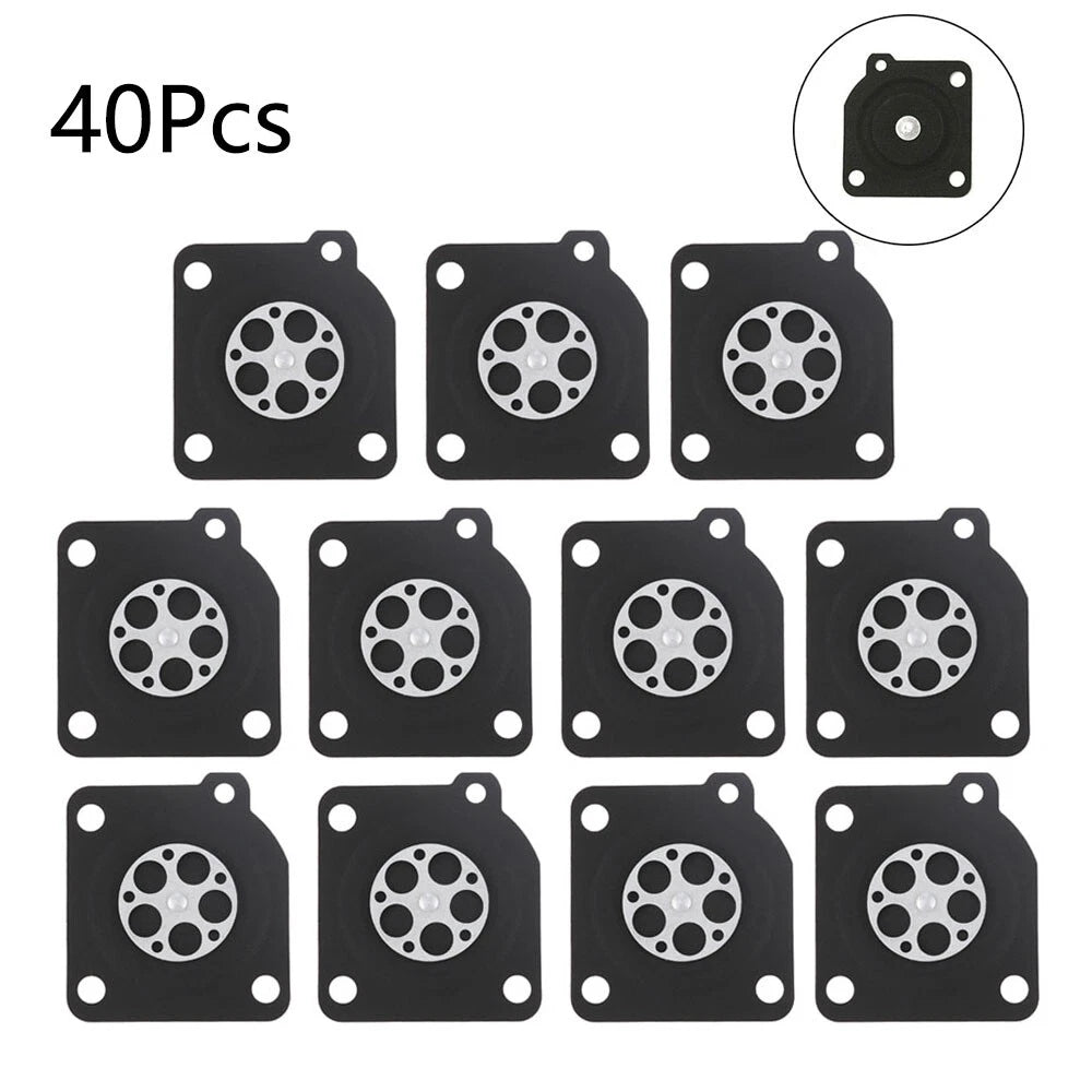 40Pcs Carburetor Metering Diaphragm for ZAMA C1U A015010