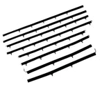 Door Window Felt Rubber Beltline Kit for 1966–1967 Chevelle 2-Door Hardtop