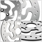 Rear Brake Disc Rotors & Bolts for Harley Touring Electra Road Glide