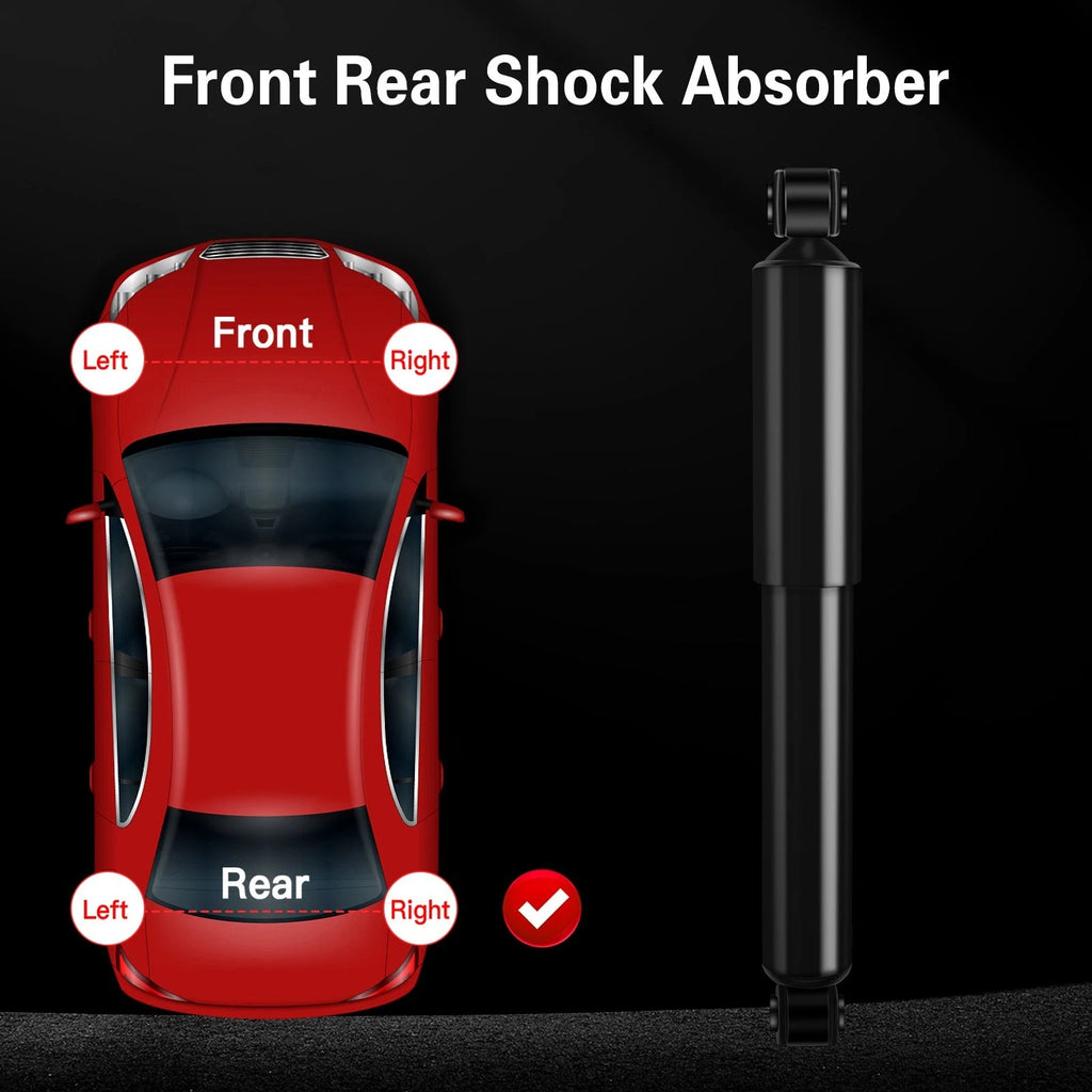 Rear Struts Shocks Pair for Dodge Grand Caravan Chrysler Town & Country