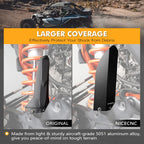 Rear Shock Guards Covers Protector for Can-Am Maverick X3 Max R RR (2017–2024)