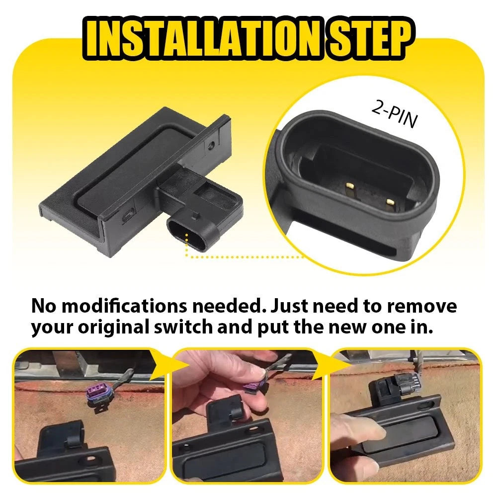 Tailgate Release Switch for Chevrolet HHR (2004–2011) GMC Envoy XUV (2004–2011) EPY