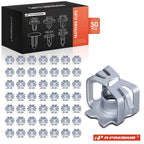50x Push-In Nut for Chevy Buick GMC Headlights (Year Range Not Specified)