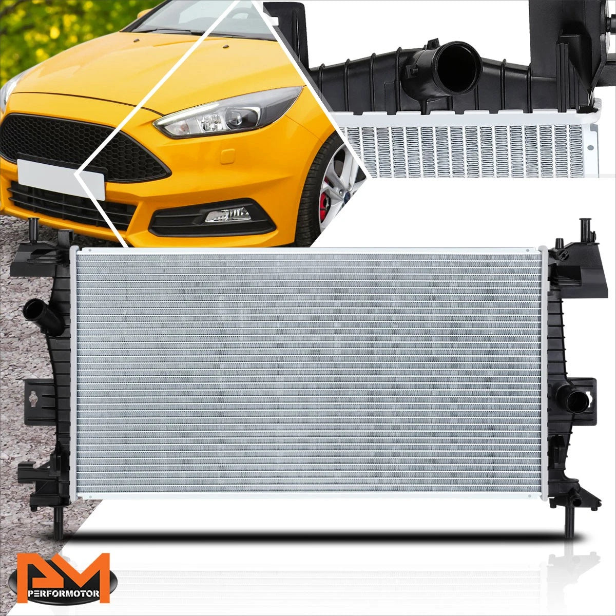 OE Style Aluminum Core Radiator for Ford Focus 2012–2018 DPI-13219