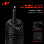 Windshield Washer Pump with Rubber Grommet for Chevy GMC