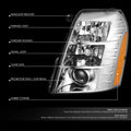 OE Style Projector Headlight for Cadillac Escalade ESV EXT (2007–2014)