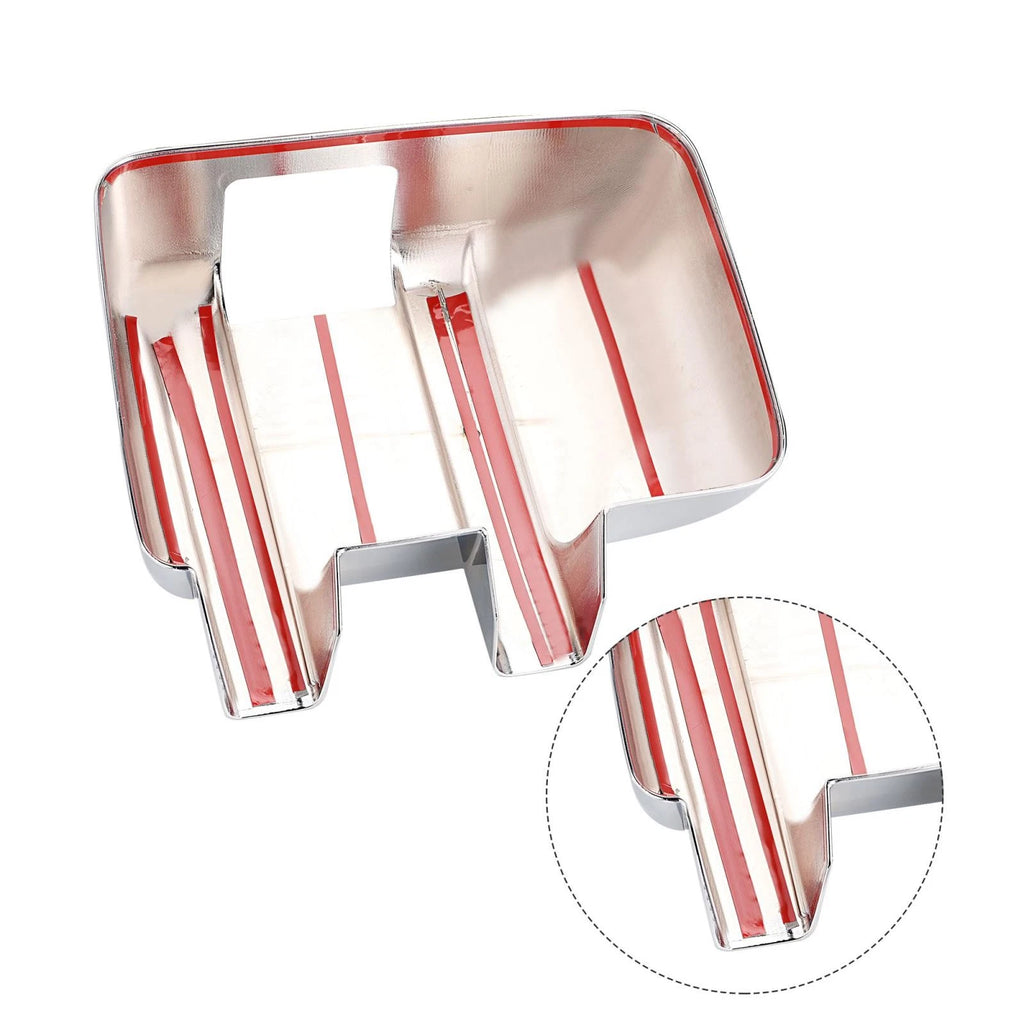 Chrome ABS Side Door Mirror Covers for Ford F250 F350 F450 (2008–2016)