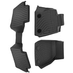 Set of 4 Black TPE Carpet Floor Mats for BMW 325i 330i 335i 340i (2012–2018)