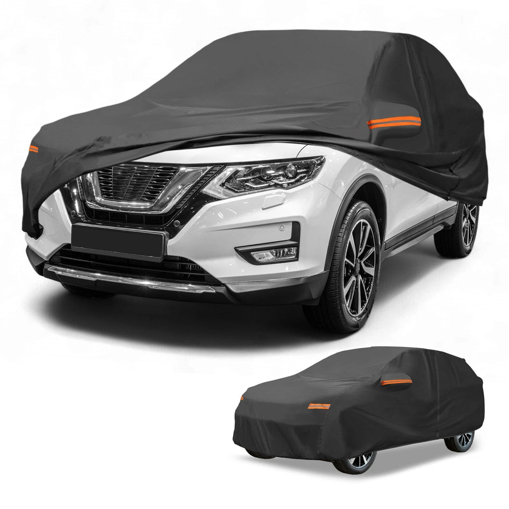 Waterproof Car Cover for Nissan X-TRAIL (190T-PU, Black)