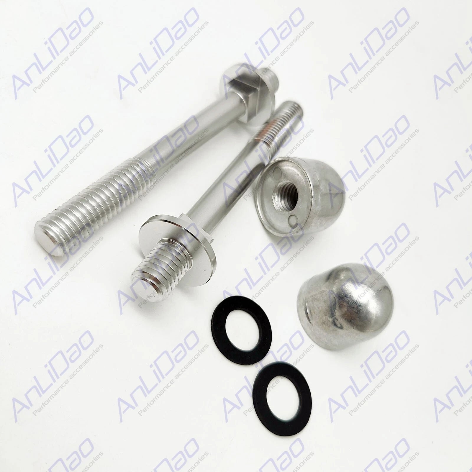 Set of 2 Sacrificial Transom Anode Bolts for Mercruiser Alpha Bravo (1997–2023)