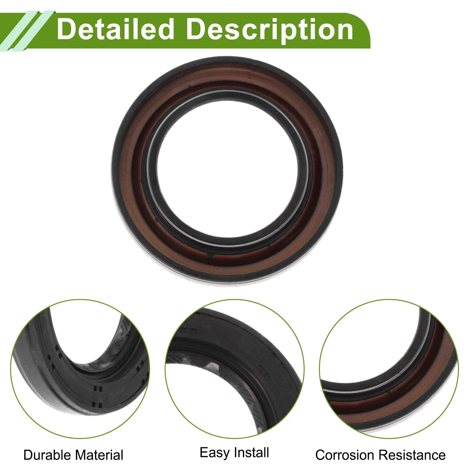 Left Drive Axle Shaft Oil Seal for Volkswagen Passat (2006–2008) No. 09G301189