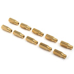 10PCS Carburetor Main Jets Slow/Pilot Jet Kit for PWK OKO CVK (205-250)