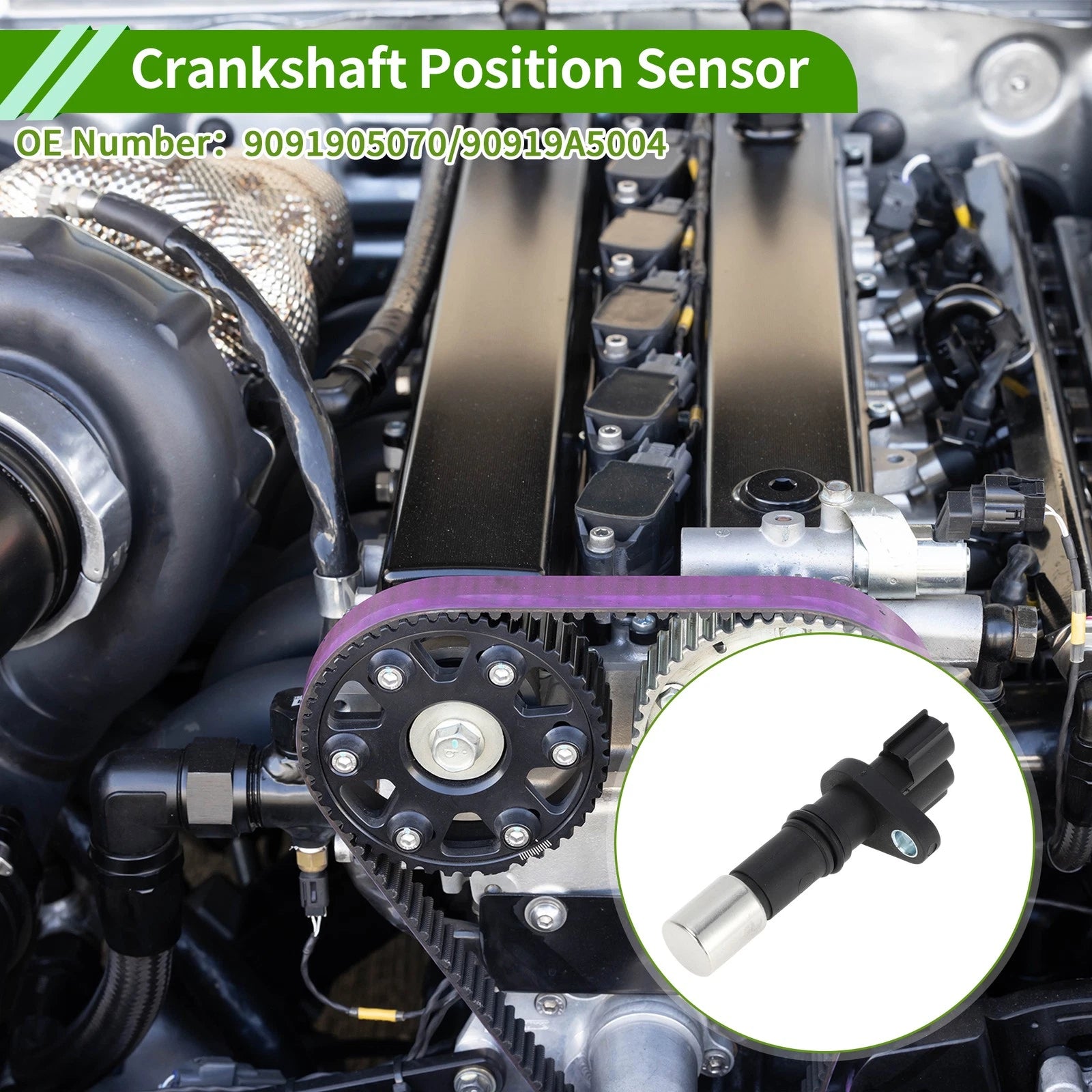 Crankshaft Position Sensor for Toyota Corolla 1.8 Hybrid (2019–2022) No. 90919-05070