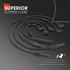 5x Spark Plug Wire Set for Chevrolet S10 Blazer GMC S15 (1983–2005)