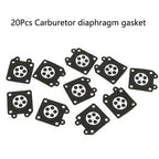20Pc Carburetor Metering Diaphragm for Walbro 95-526-9, 95-526