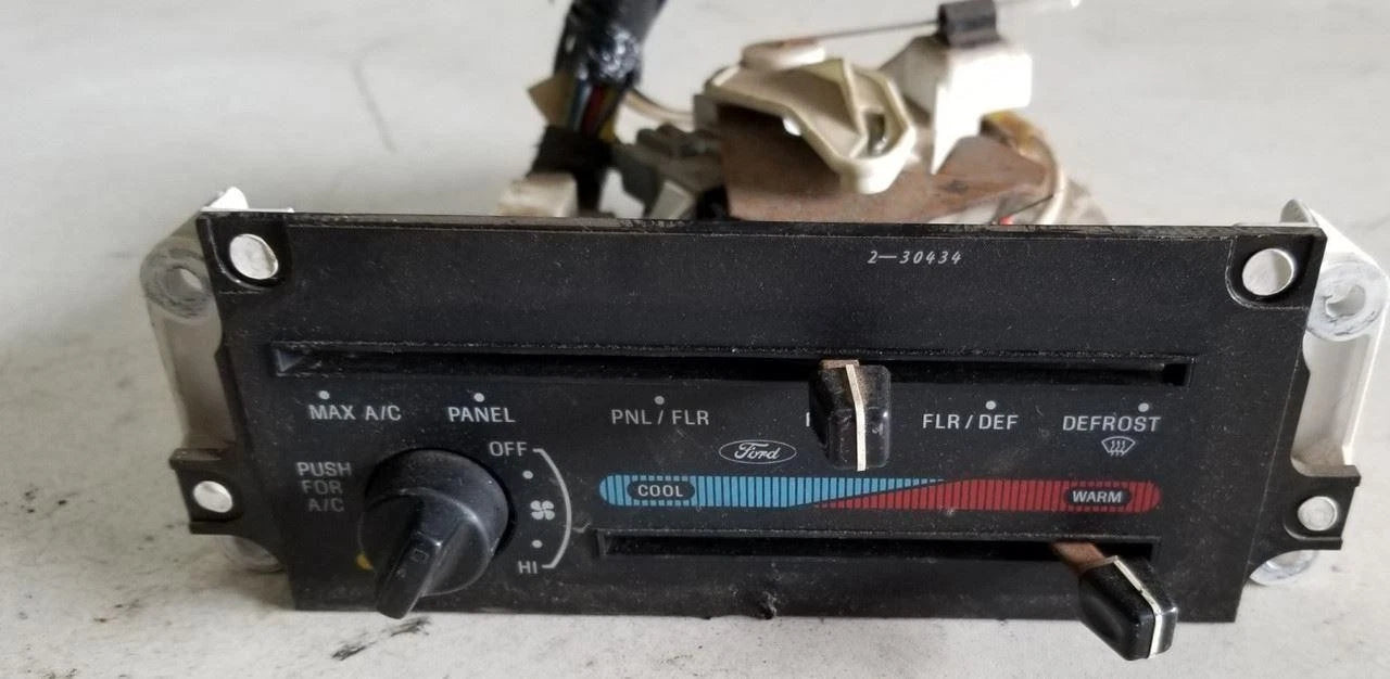 Manual Climate Control Assembly for Ford Ranger (1989–1992)