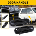 Set of 2 Front Outer Door Handles for Honda CR-V (1997–2001)